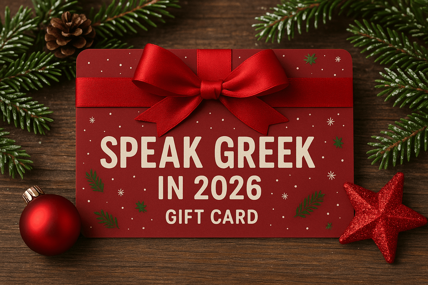 Learn Greek in 2026 Giftcard - PrepareForGreece