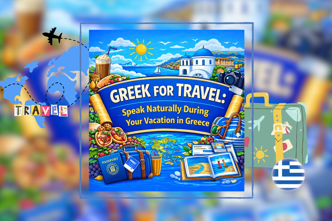 Greek for Travel: Speak Naturally During Your Vacation in Greece - PrepareForGreece