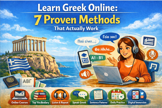 Learn Greek Online: 7 Proven Methods That Actually Work