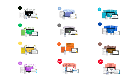 Collection of various all the Greek Playbooks