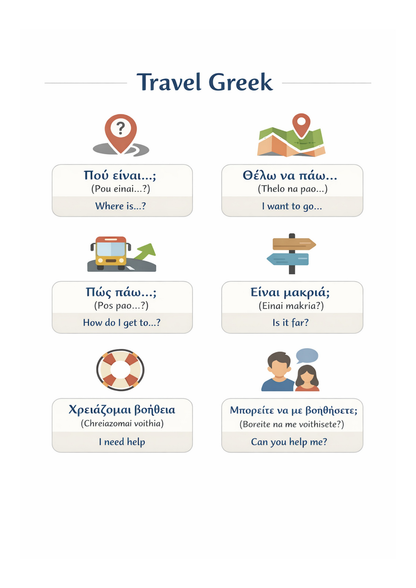 48 Essential Greek Language Templates