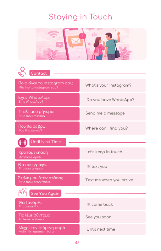 2026 Greece Travel Survival Kit (50 Situations, 500 Phrases) - PrepareForGreece