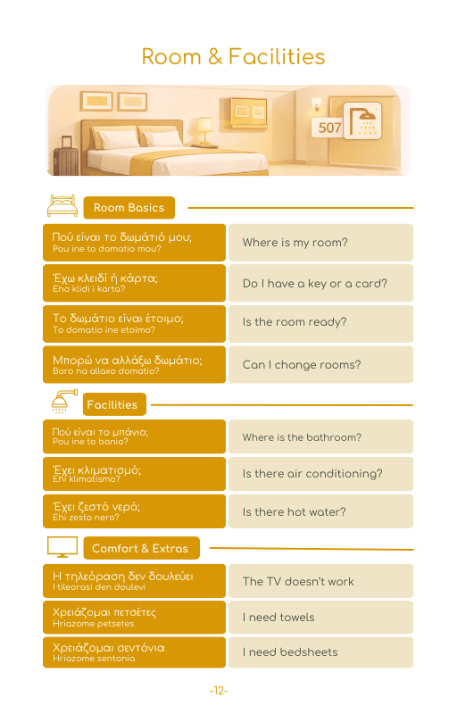 2026 Greece Travel Survival Kit (50 Situations, 500 Phrases) - PrepareForGreece