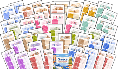 2026 Greece Travel Survival Kit (50 Situations, 500 Phrases) - PrepareForGreece