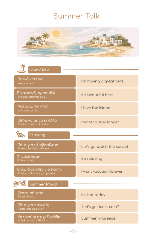 2026 Greece Travel Survival Kit (50 Situations, 500 Phrases) - PrepareForGreece