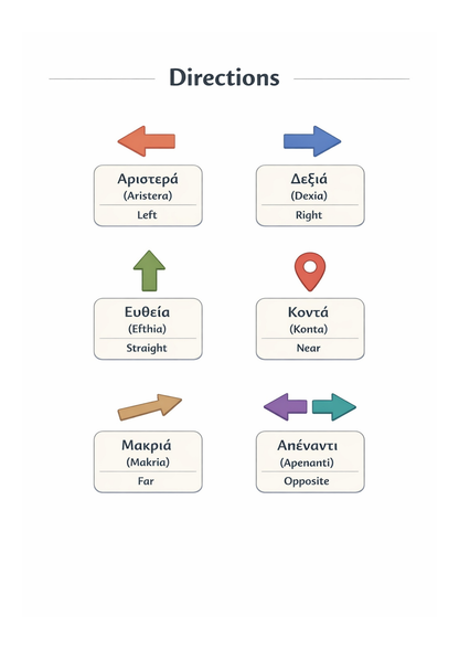 48 Essential Greek Language Templates