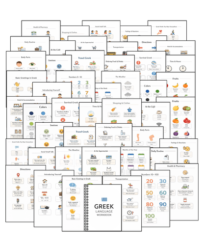 48 Essential Greek Language Templates - PrepareForGreece