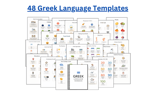 48 Essential Greek Language Templates - PrepareForGreece