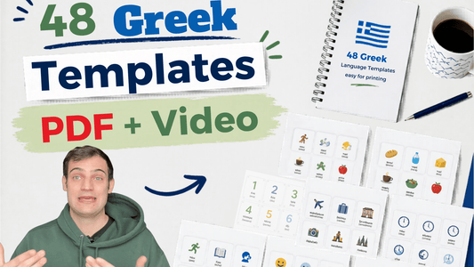 48 Essential Greek Language Templates Course - PrepareForGreece