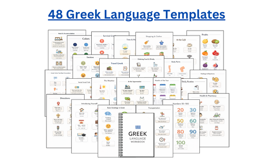 48 Essential Greek Language Templates