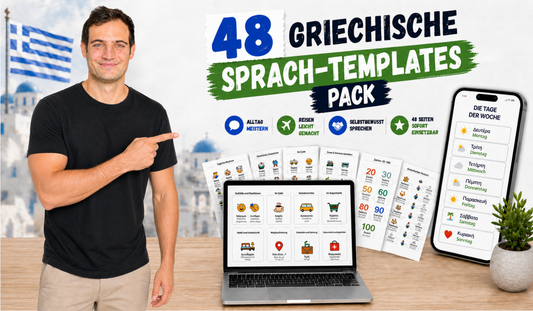 Griechische Sprach-Templates Pack (48 Seiten)