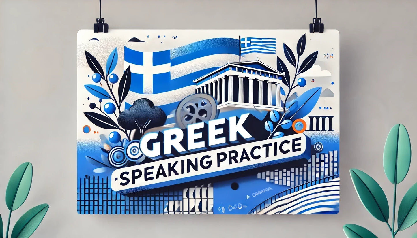 Greek Speaking Practice Group - Annual Membership