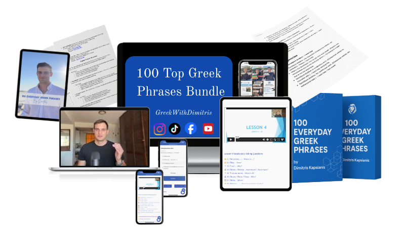 100 Top Everyday Greek Phrases Pronunciation Bundle