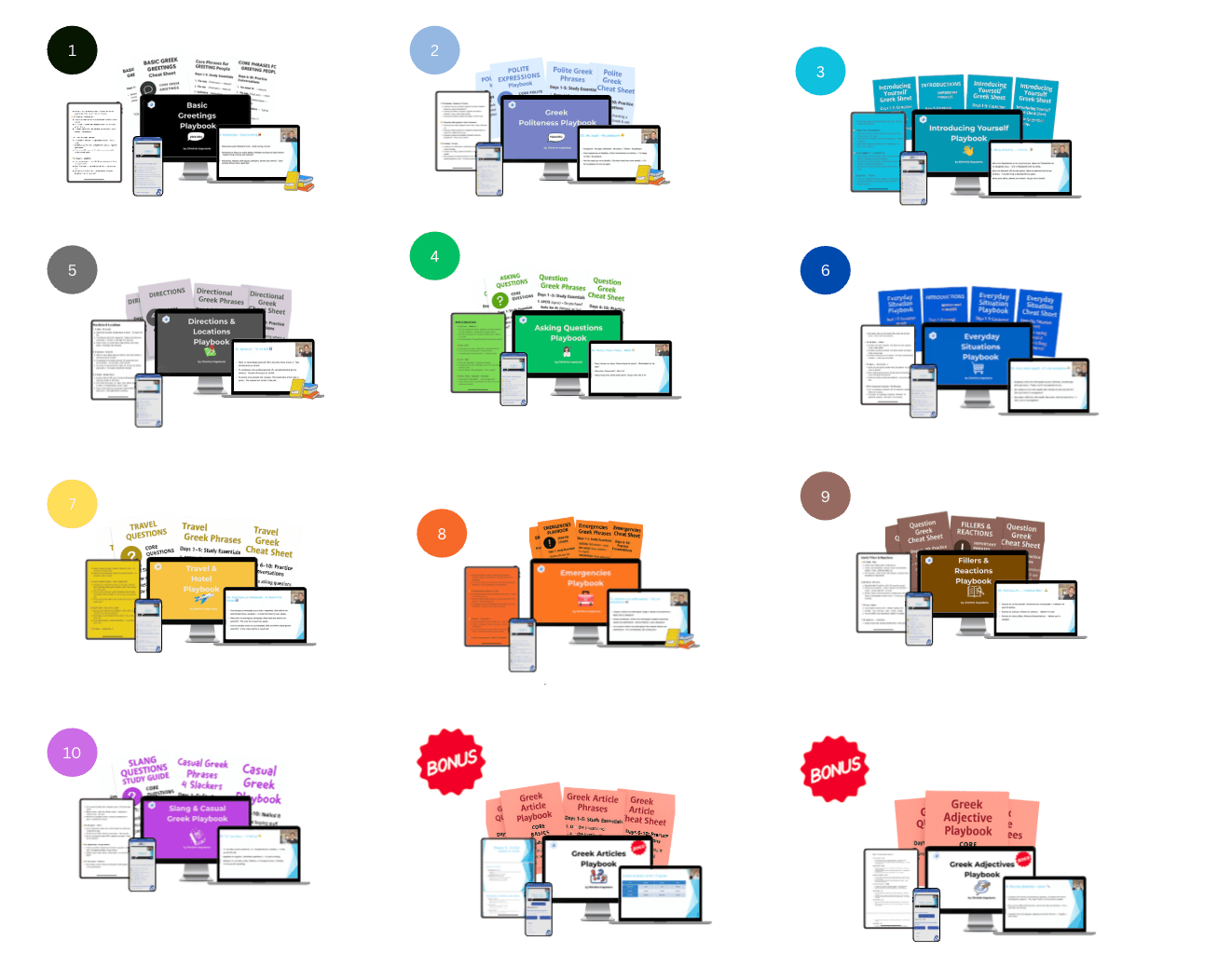 Access All The Courses By Dimitris - PrepareForGreece