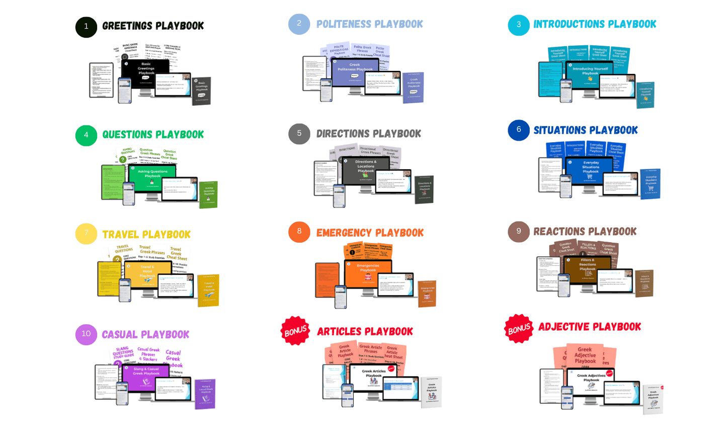 Access All The Courses By Dimitris - PrepareForGreece