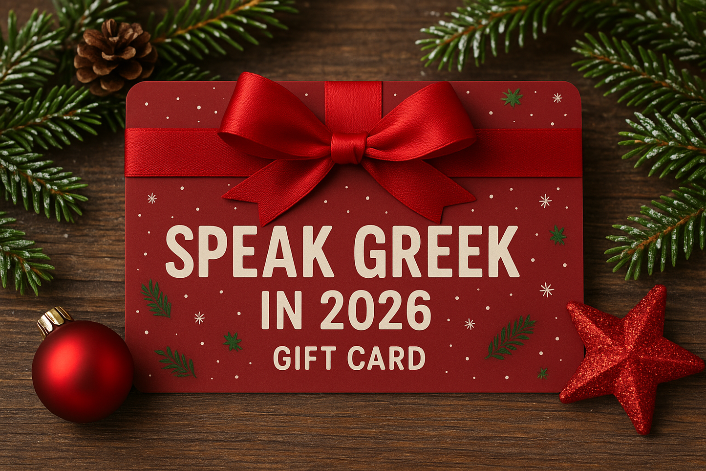 Learn Greek in 2026 Giftcard