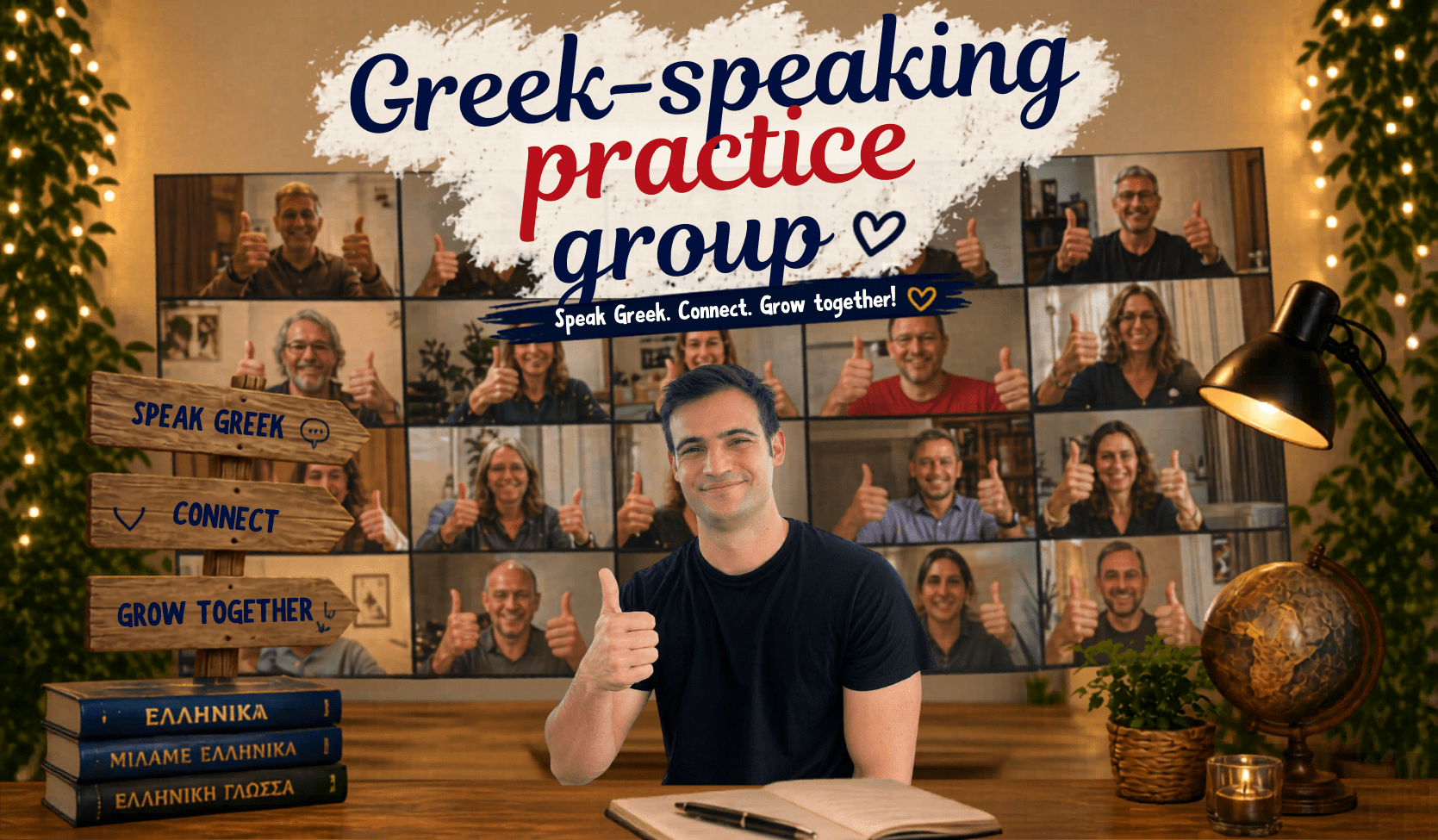 Група за практика на гръцки говор - PrepareForGreece