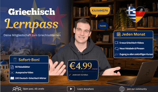 Griechisch - Lernpass - PrepareForGreece