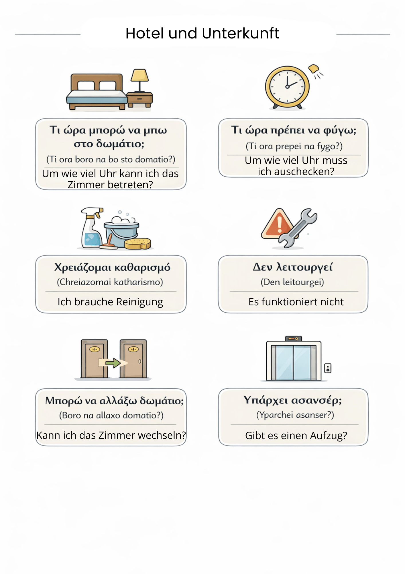 Griechische Sprach - Templates Pack (48 Seiten) - PrepareForGreece