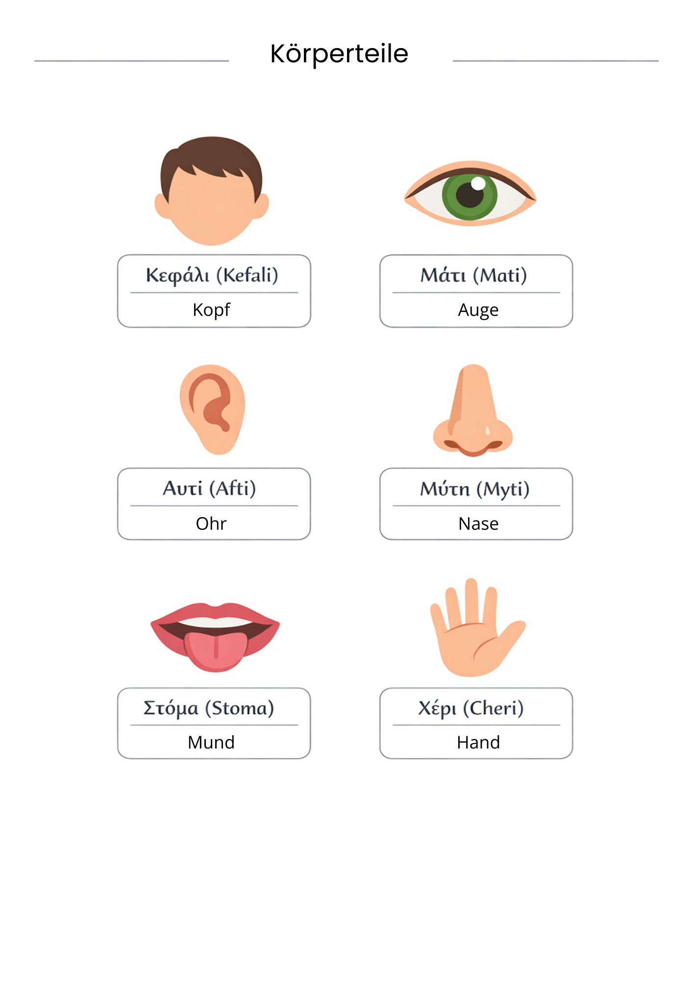 Griechische Sprach - Templates Pack (48 Seiten) - PrepareForGreece