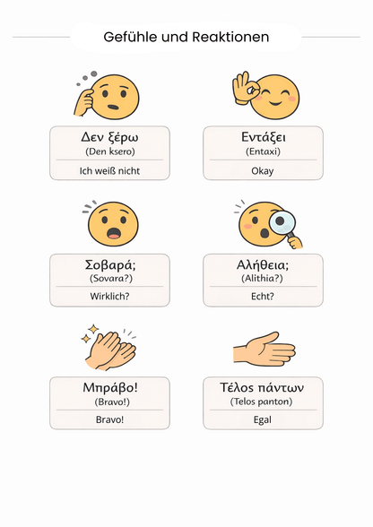 Griechische Sprach - Templates Pack (48 Seiten) - PrepareForGreece
