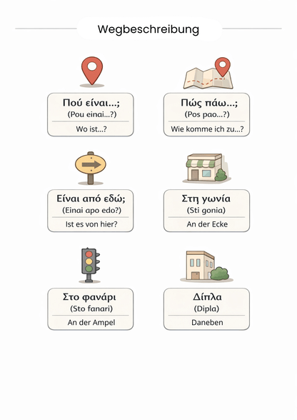 Griechische Sprach - Templates Pack (48 Seiten) - PrepareForGreece