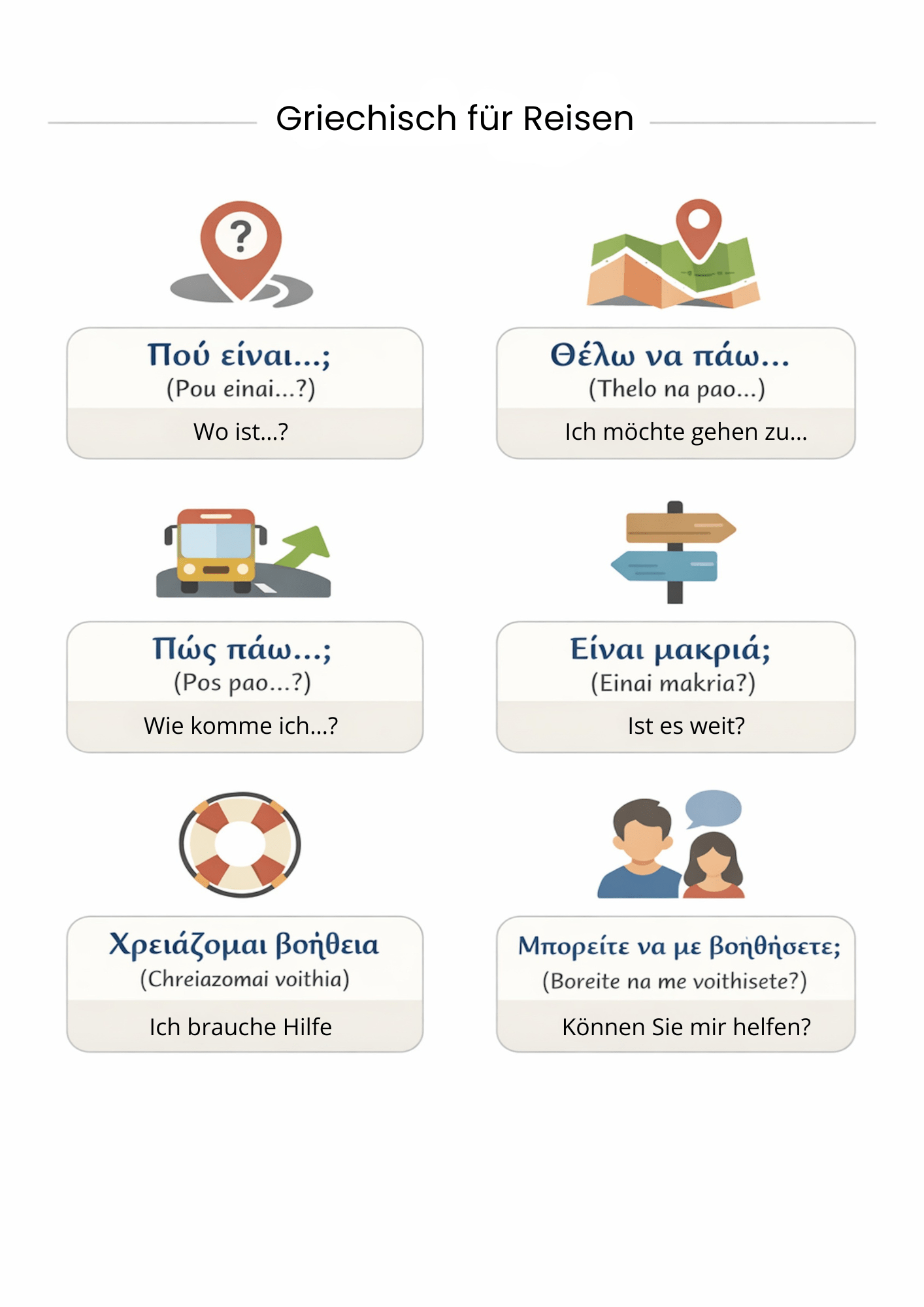 Griechische Sprach - Templates Pack (48 Seiten) - PrepareForGreece
