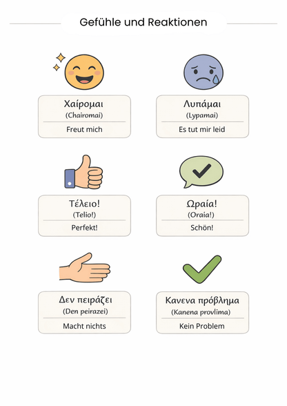 Griechische Sprach - Templates Pack (48 Seiten) - PrepareForGreece
