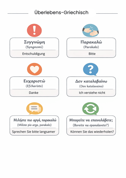 Griechische Sprach - Templates Pack (48 Seiten) - PrepareForGreece