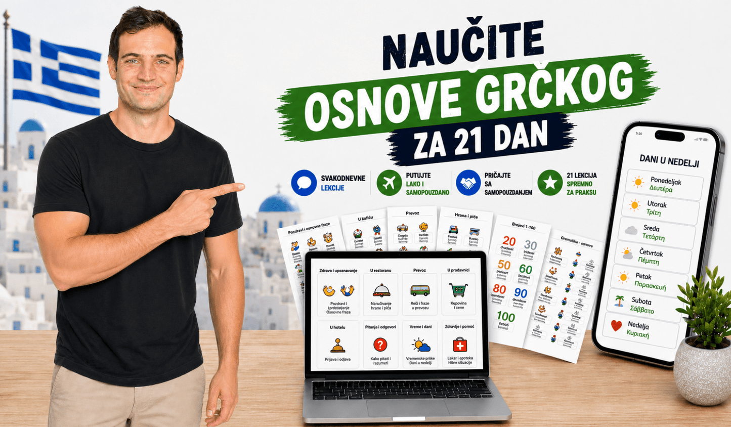 Naučite osnove grčkog za 21 dan - PrepareForGreece